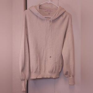 Philosophy Beige Sweater Hoodie Sweatshirt Size Large Pullover Super Soft Comfy